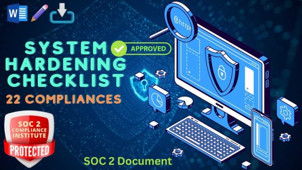 SOC 2 Endpoint System Hardening Checklist