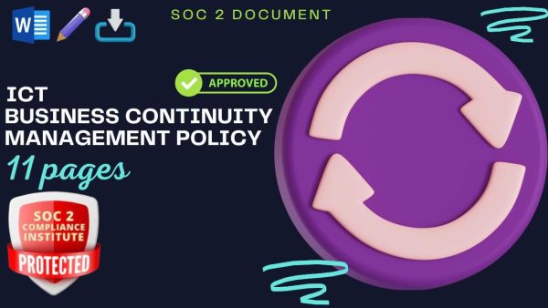 SOC 2 Business Continuity Management Policy